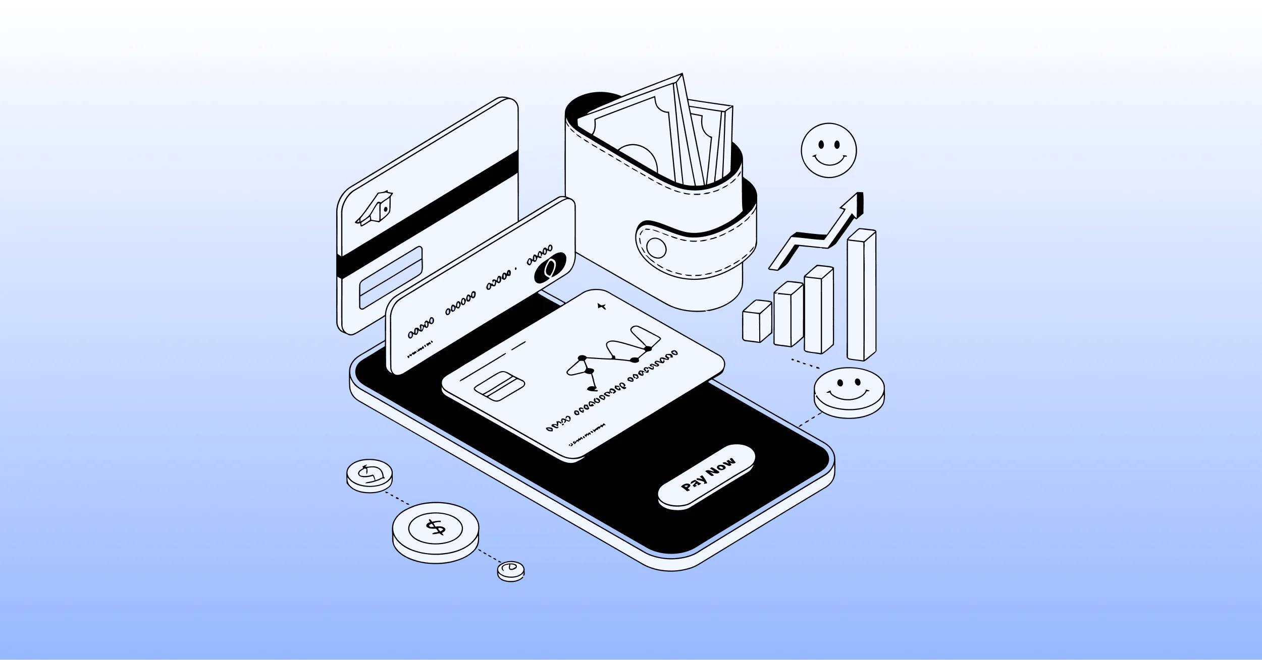 Emerging payment industry trends infographic