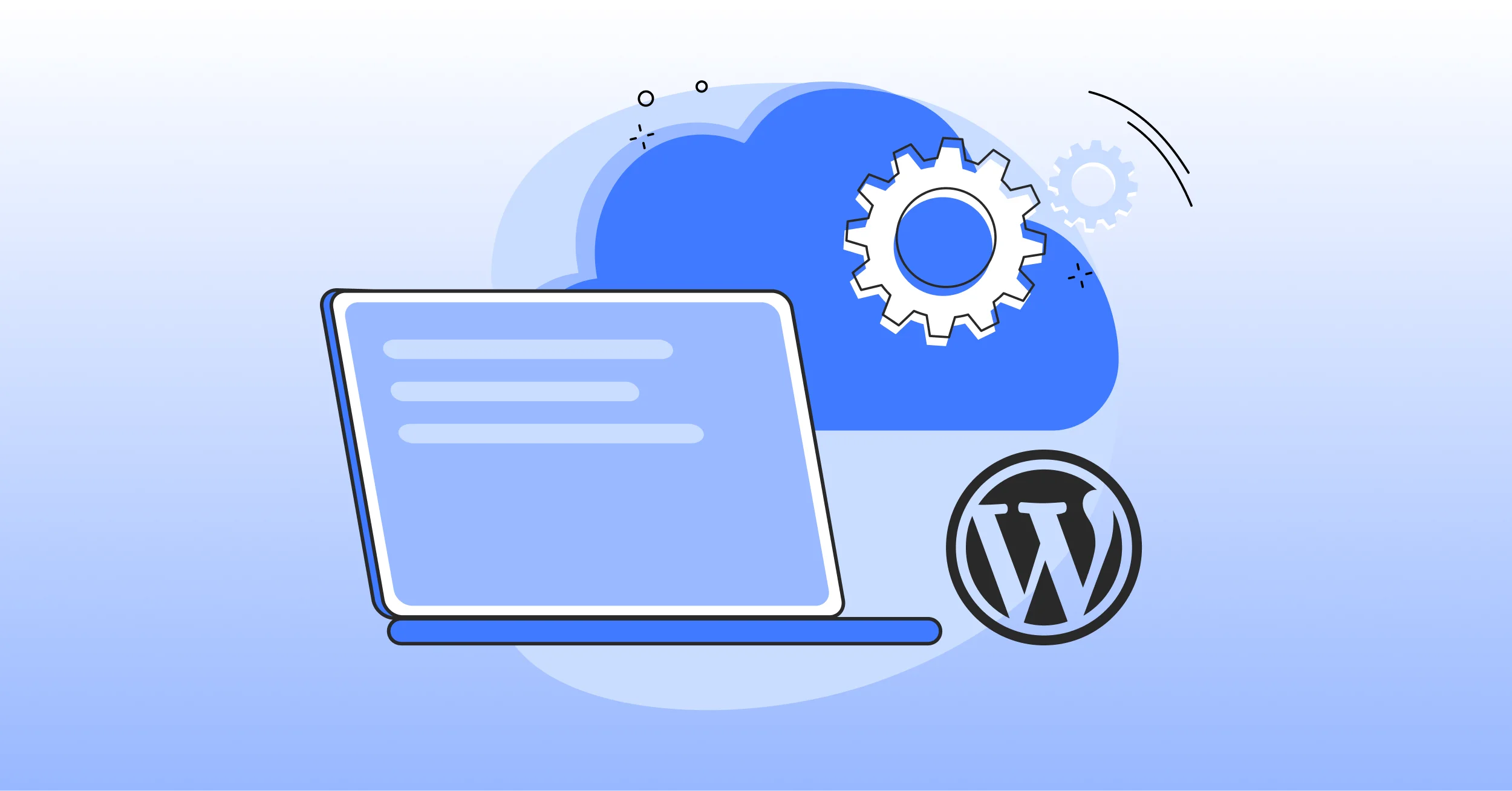 Payment gateway integration with WordPress illustration