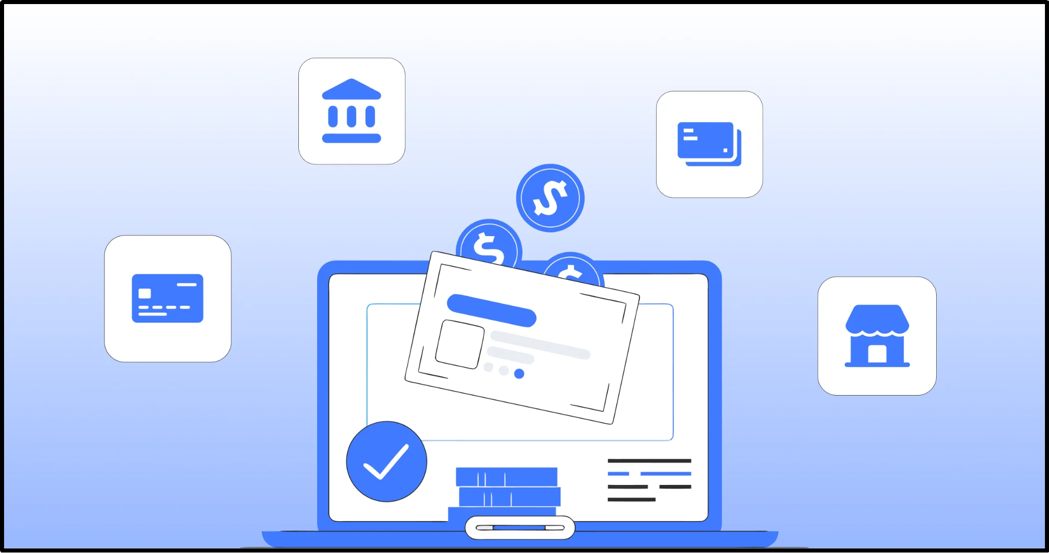 Parties involved in an online payment chargeback