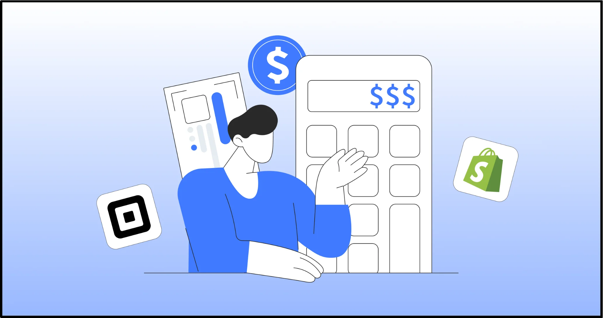Square vs Shopify pricing comparison with monthly plans, payment processing fees, and overall costs