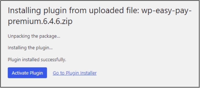 Activate the plugin.