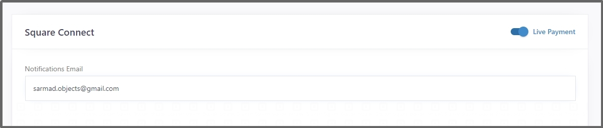 Click “Connect Square” button.