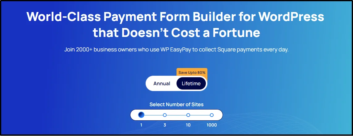WP EasyPay plugin download button.
