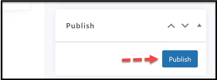 Click the Publish button to make the donation form live