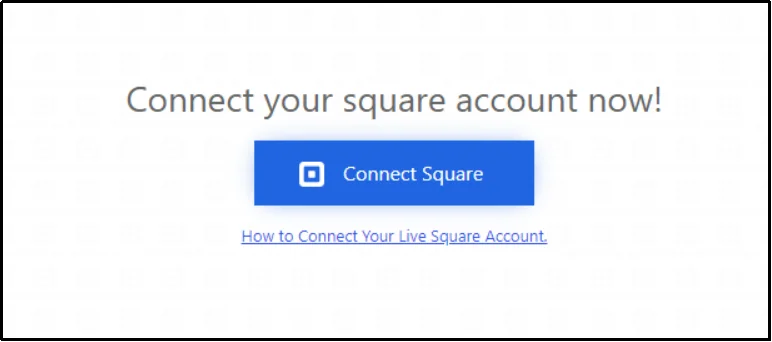 Connect Square option in WP EasyPay integration