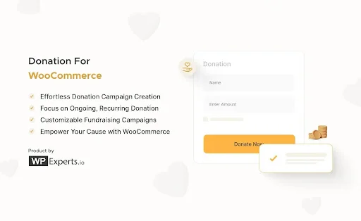 Donation for WooCommerce plugin