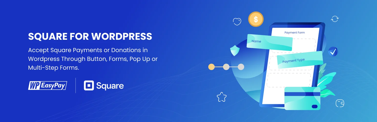 WP EasyPay Square WordPress plugin preview