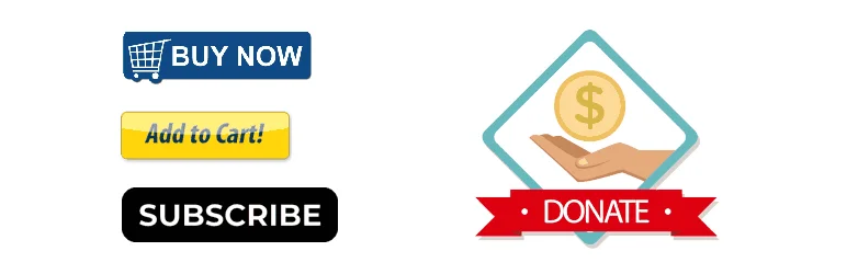 Payment Button for PayPal WordPress plugin interface