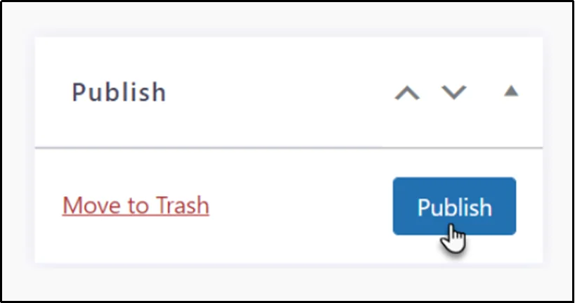 Publish donation form
