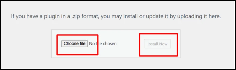 Upload the WP EasyPay plugin ZIP file
