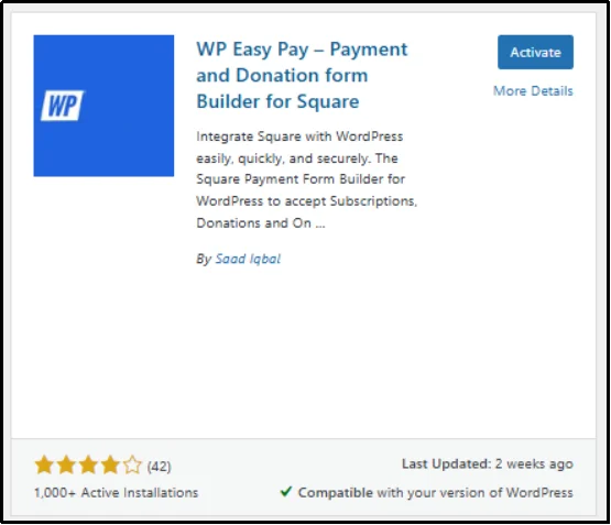 Click Install Now button to install WordPress plugin