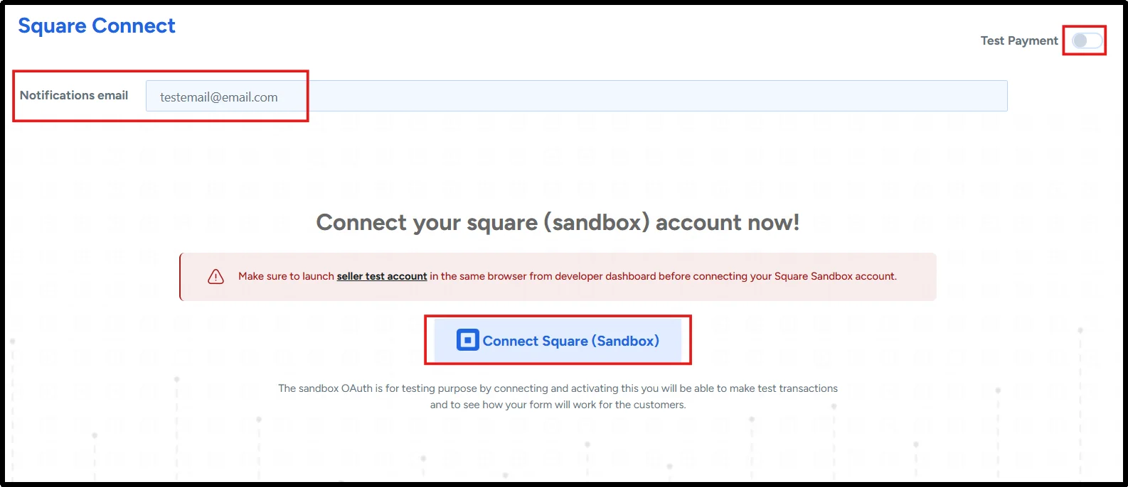 Set up payment notifications in WordPress subscription plugin settings
